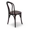 Atlas Commercial Products Madison Bentwood Chair, Ebony BWC45BL